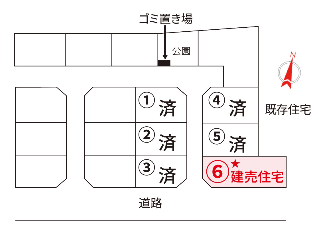 江北区画図