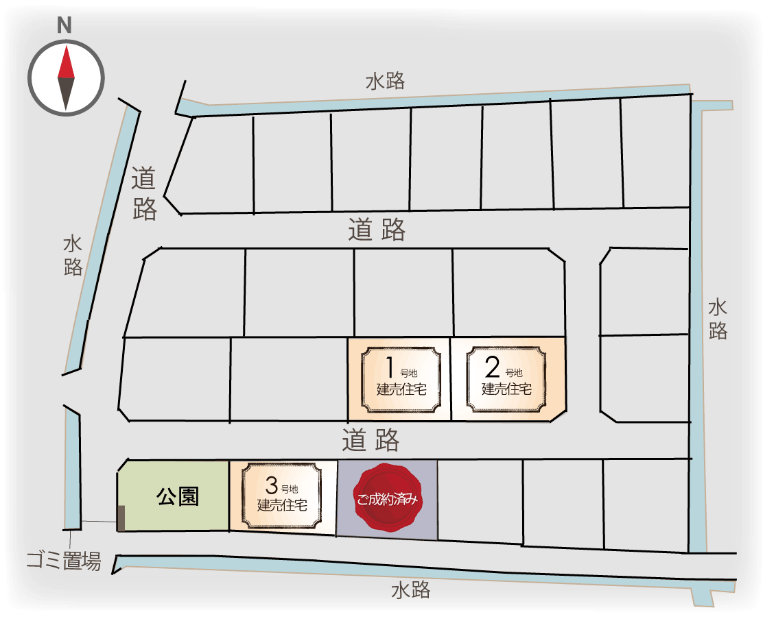 江北区画図